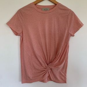 Charlie Paige Twisted Hem Tee